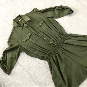 Army Green Romper